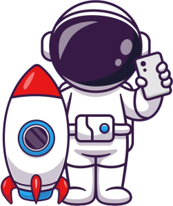 Astronauta flutuando